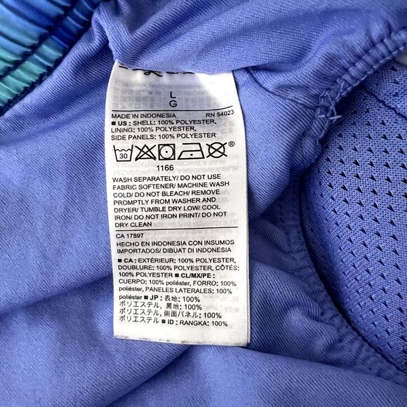 Old Navy Blue Patterned Athletic Shorts - Picture 5 of 6